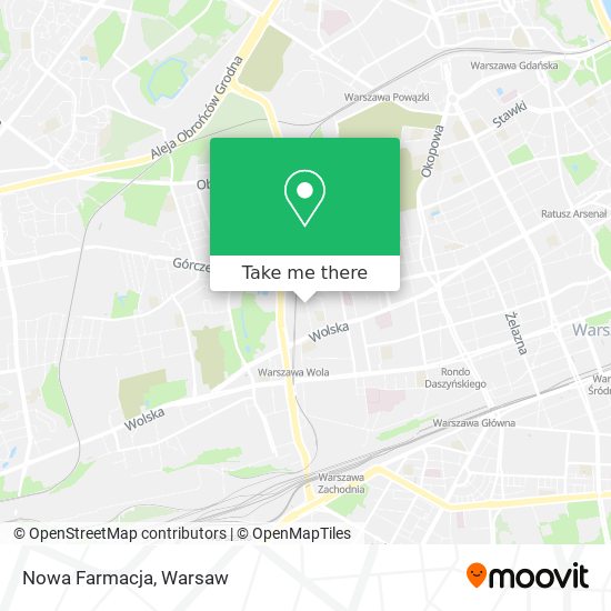 Nowa Farmacja map