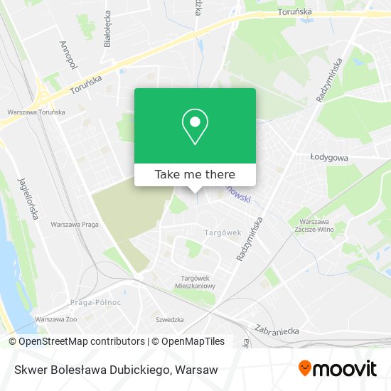 Skwer Bolesława Dubickiego map