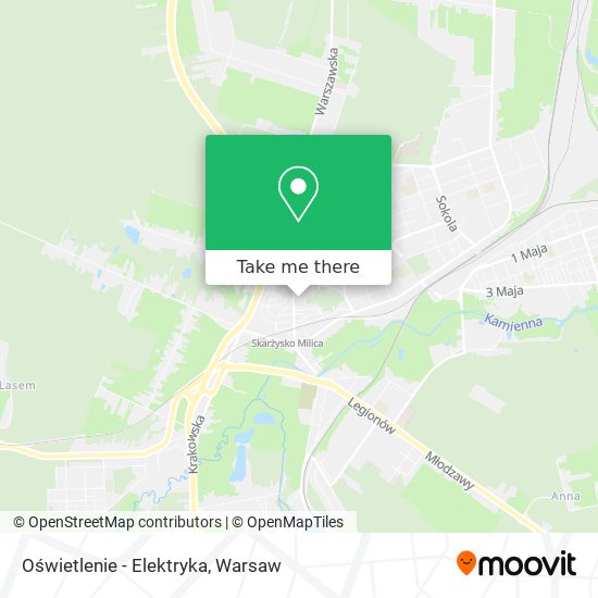 Oświetlenie - Elektryka map