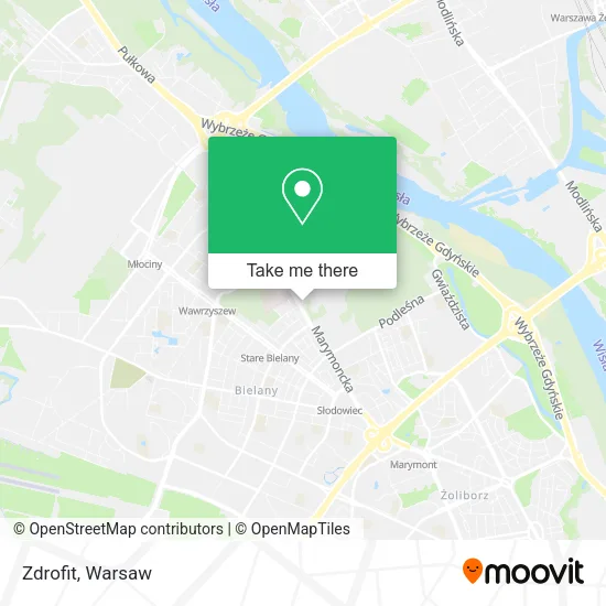Zdrofit map