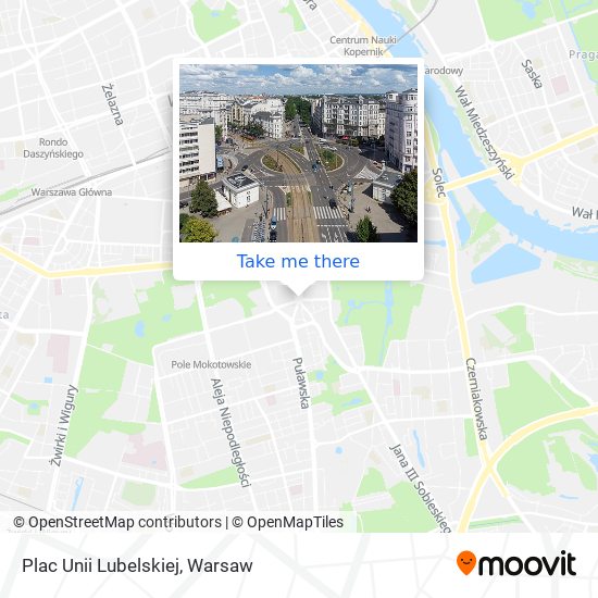 Plac Unii Lubelskiej map