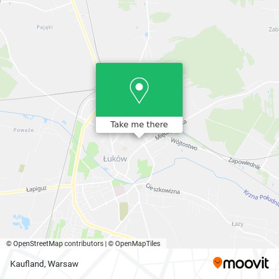 Kaufland map