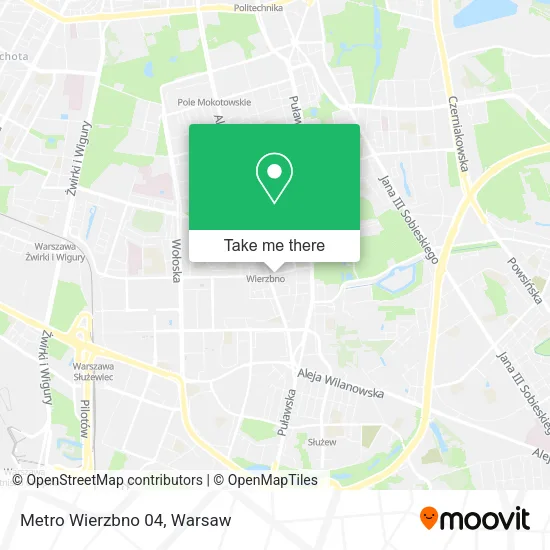 Metro Wierzbno 04 map