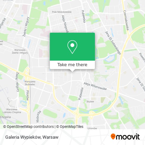 Galeria Wypieków map