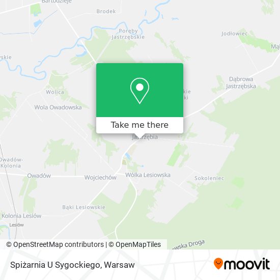 Spiżarnia U Sygockiego map