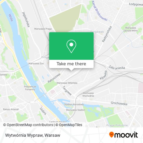 Wytwórnia Wypraw map