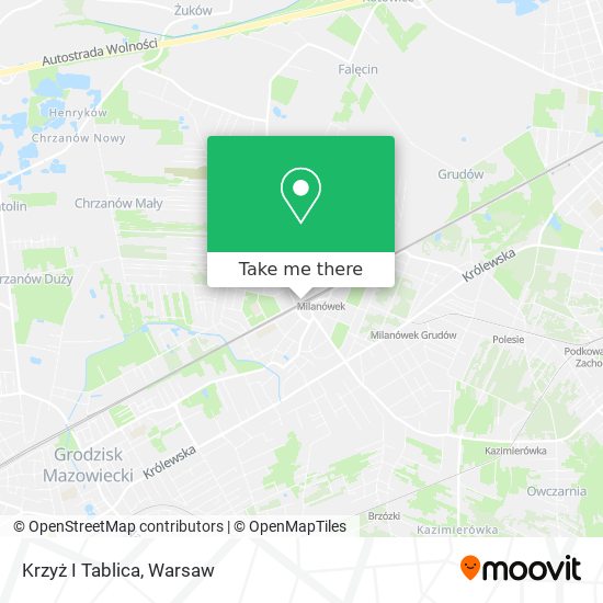 Krzyż I Tablica map