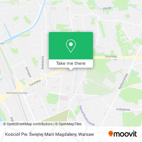 Kościół Pw. Świętej Marii Magdaleny map