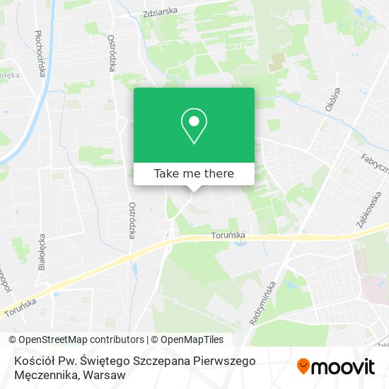 Kościół Pw. Świętego Szczepana Pierwszego Męczennika map