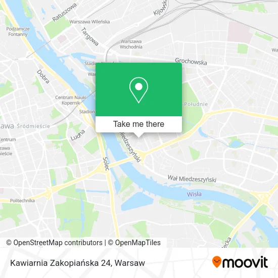 Kawiarnia Zakopiańska 24 map