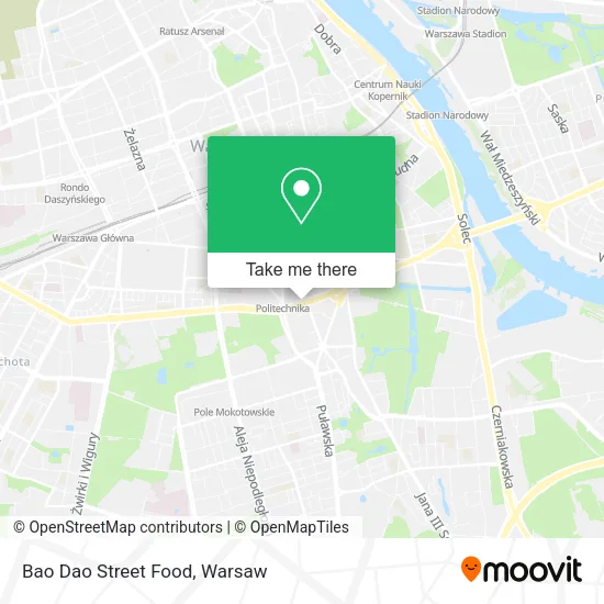 Bao Dao Street Food map