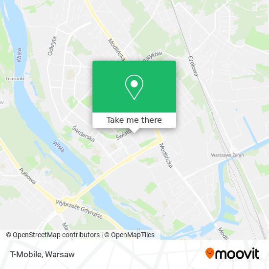 T-Mobile map