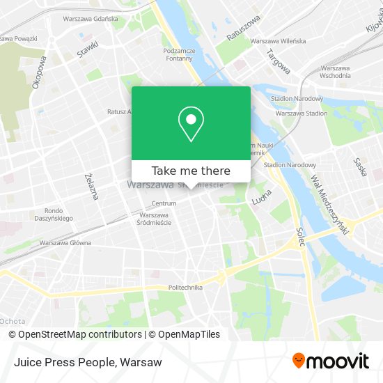 Juice Press People map