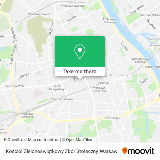 Kościół Zielonoświątkowy Zbór Stołeczny map