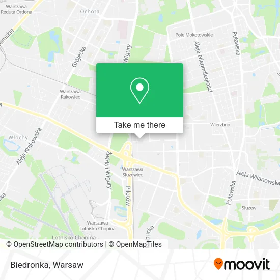 Biedronka map