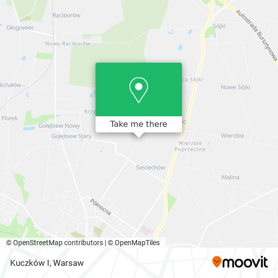 Kuczków I map