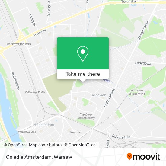 Osiedle Amsterdam map