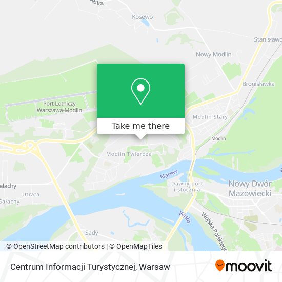 Centrum Informacji Turystycznej map