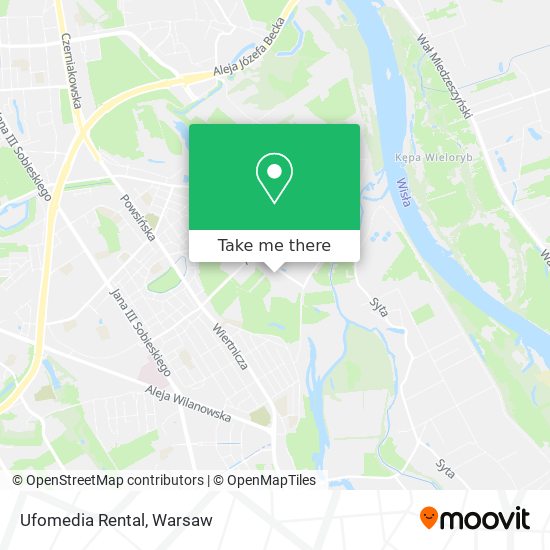 Ufomedia Rental map