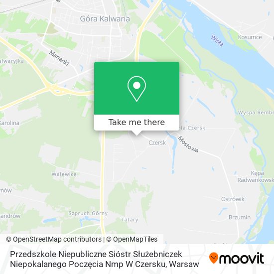 Przedszkole Niepubliczne Sióstr Służebniczek Niepokalanego Poczęcia Nmp W Czersku map