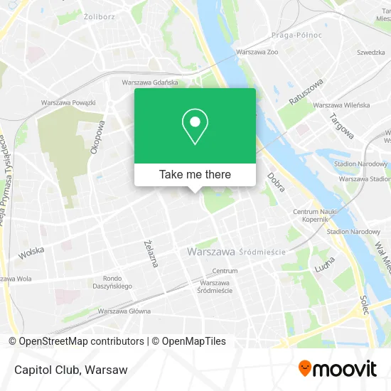 Capitol Club map