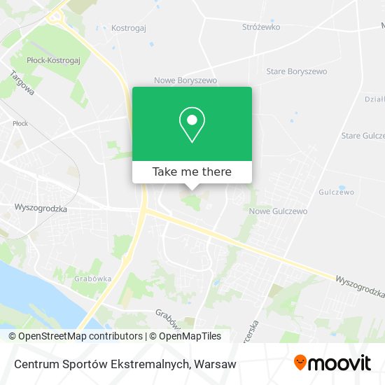 Centrum Sportów Ekstremalnych map