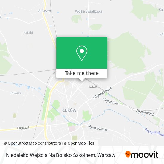 Niedaleko Wejścia Na Boisko Szkolnem map