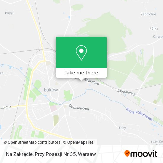 Na Zakręcie, Przy Posesji Nr 35 map