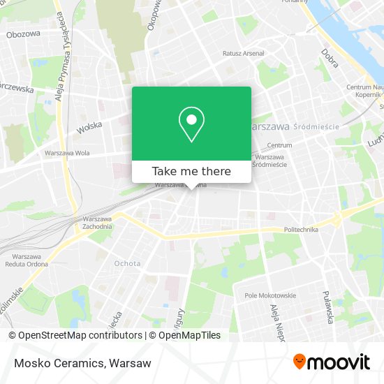 Mosko Ceramics map