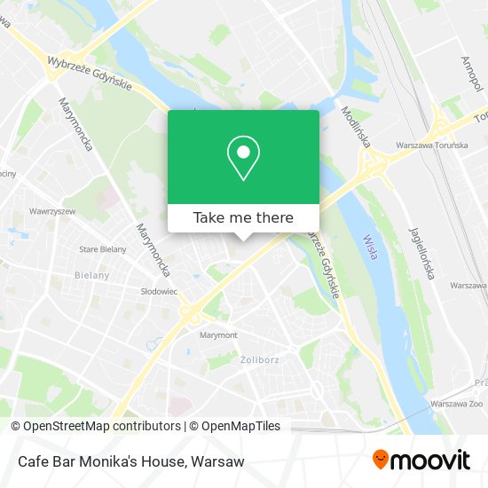 Cafe Bar Monika's House map