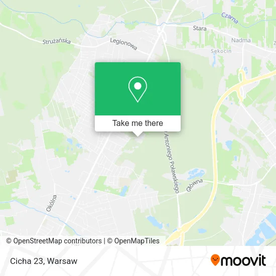 Cicha 23 map