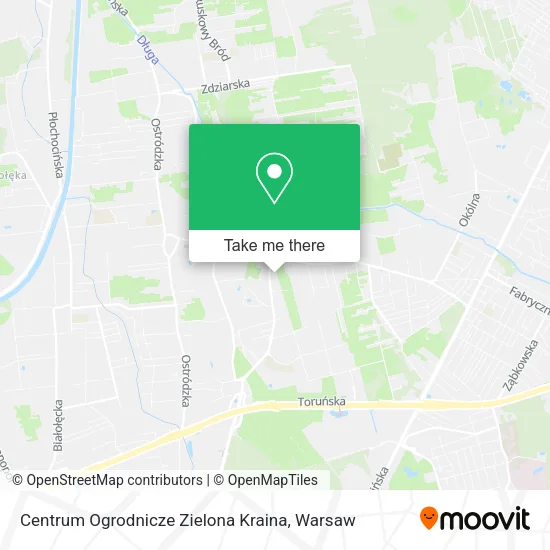 Centrum Ogrodnicze Zielona Kraina map