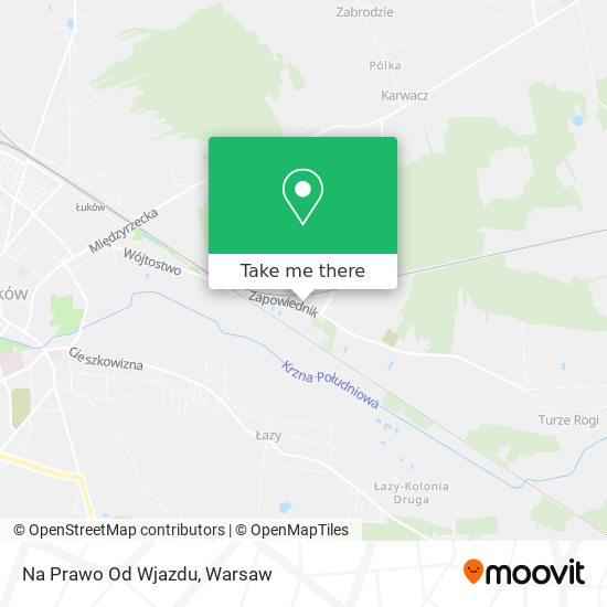 Na Prawo Od Wjazdu map