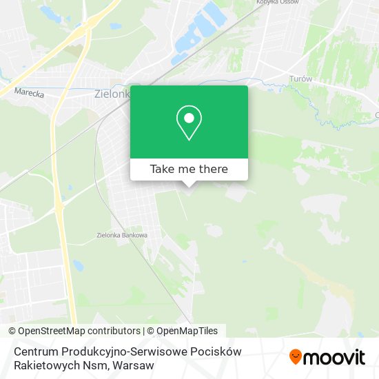 Centrum Produkcyjno-Serwisowe Pocisków Rakietowych Nsm map