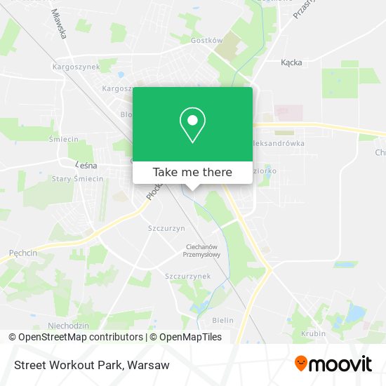 Street Workout Park map