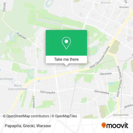 Papapita, Grecki map