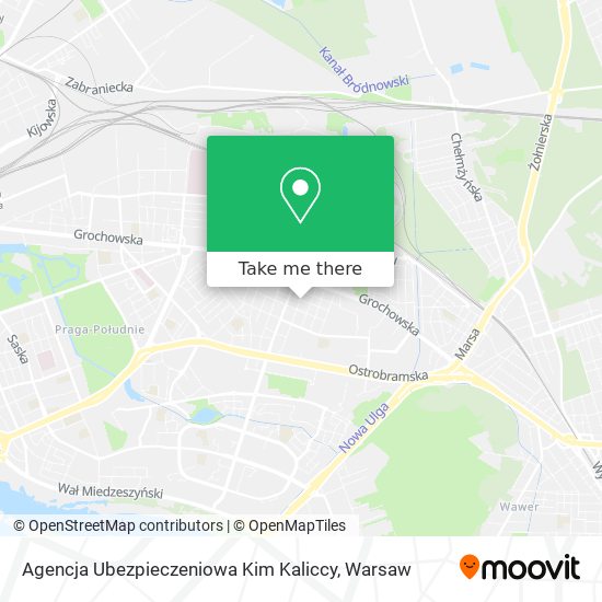 Agencja Ubezpieczeniowa Kim Kaliccy map