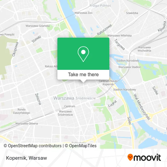 Kopernik map