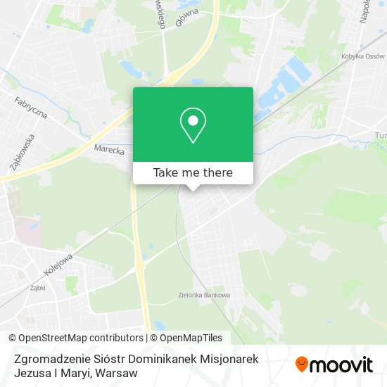 Zgromadzenie Sióstr Dominikanek Misjonarek Jezusa I Maryi map