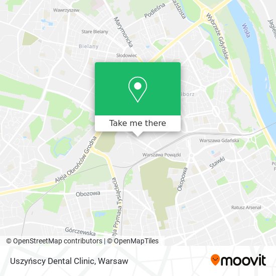 Карта Uszyńscy Dental Clinic