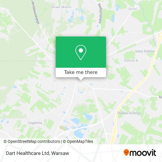 Dart Healthcare Ltd map