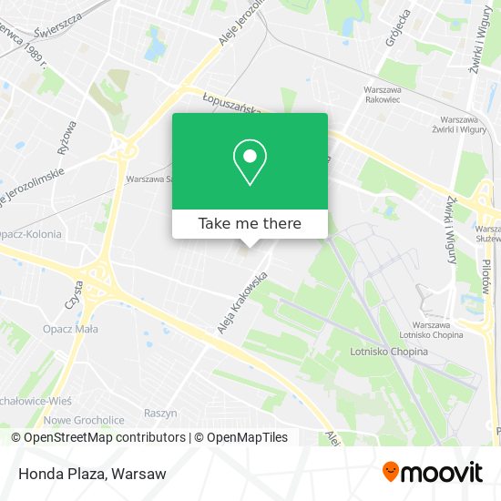 Honda Plaza map