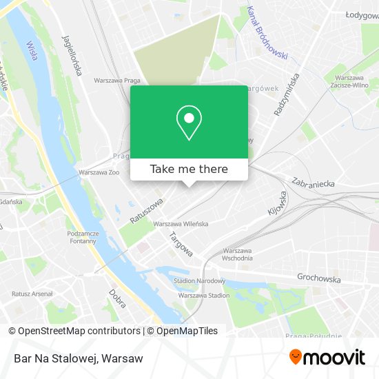 Bar Na Stalowej map