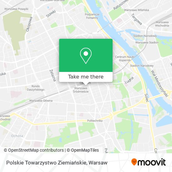 Polskie Towarzystwo Ziemiańskie map