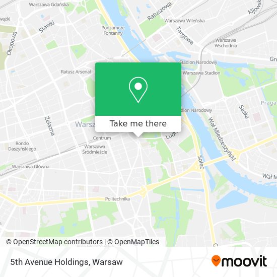 5th Avenue Holdings map