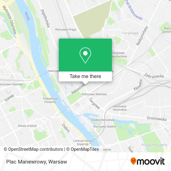 Карта Plac Manewrowy