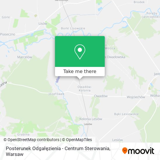 Posterunek Odgałęzienia - Centrum Sterowania map