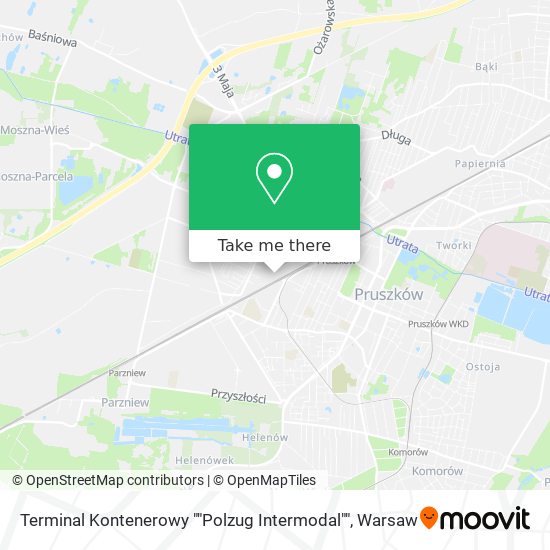 Terminal Kontenerowy ""Polzug Intermodal"" map