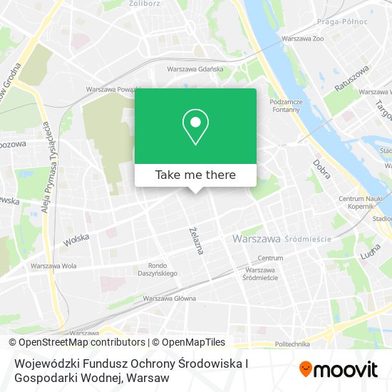 Wojewódzki Fundusz Ochrony Środowiska I Gospodarki Wodnej map