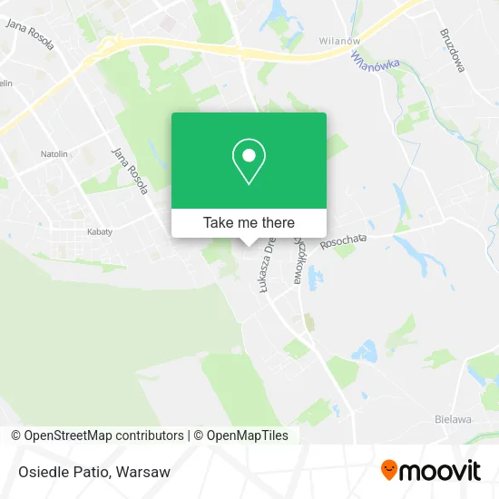 Osiedle Patio map